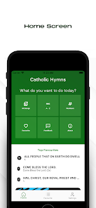 Catholic hymns book screenshot 1